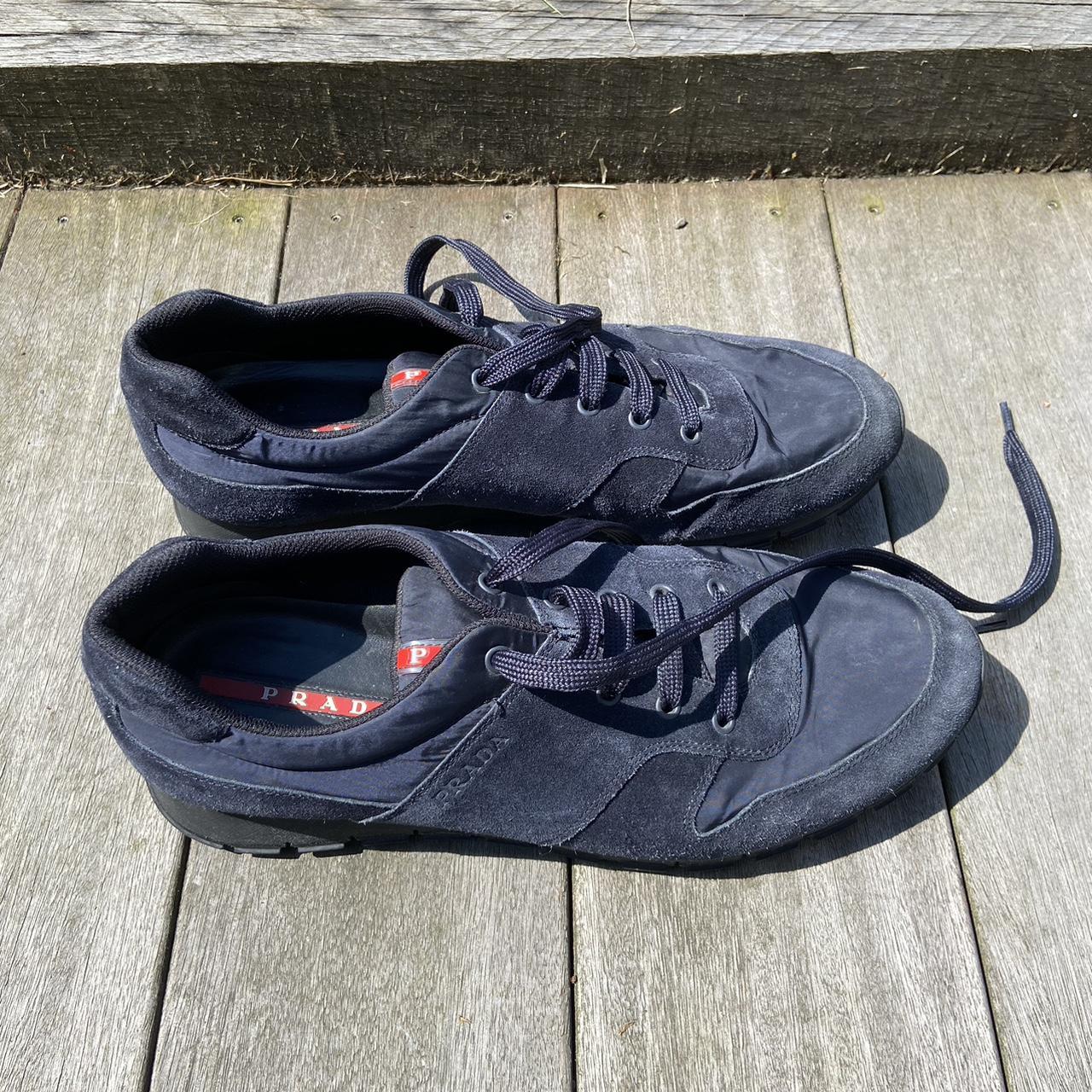 PRADA MATCHRACE TRAINERS SHOES SUEDE NYLON. Men s