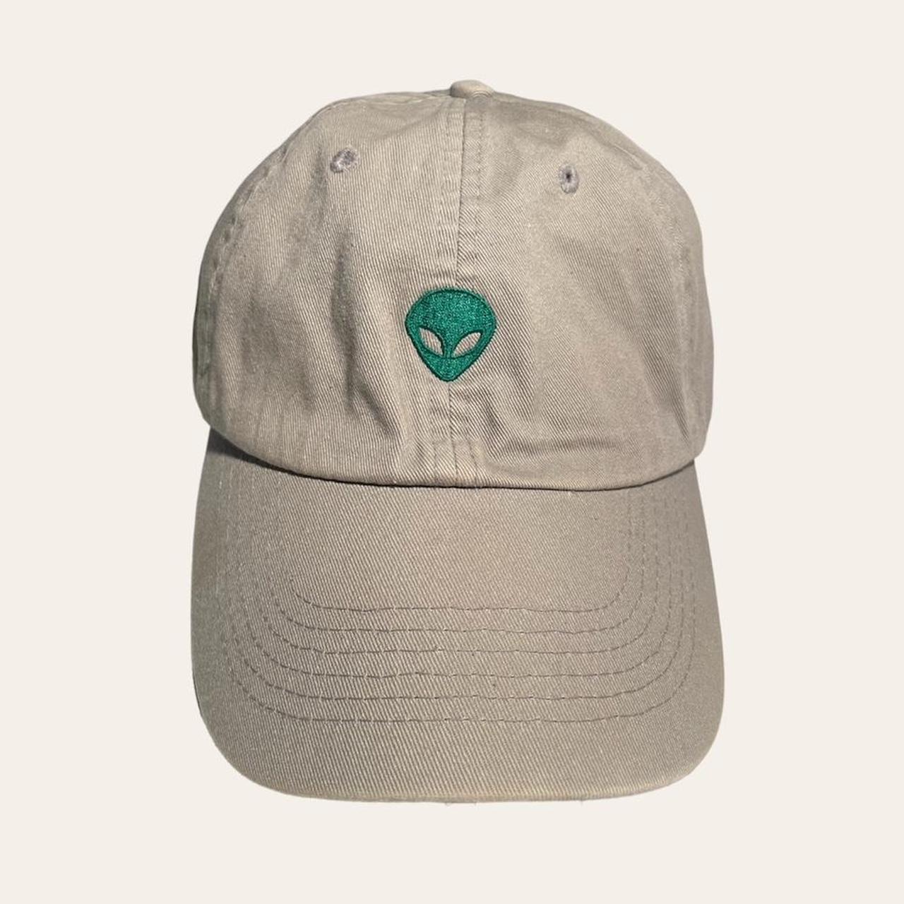 Carbon Men's Khaki and Green Hat | Depop