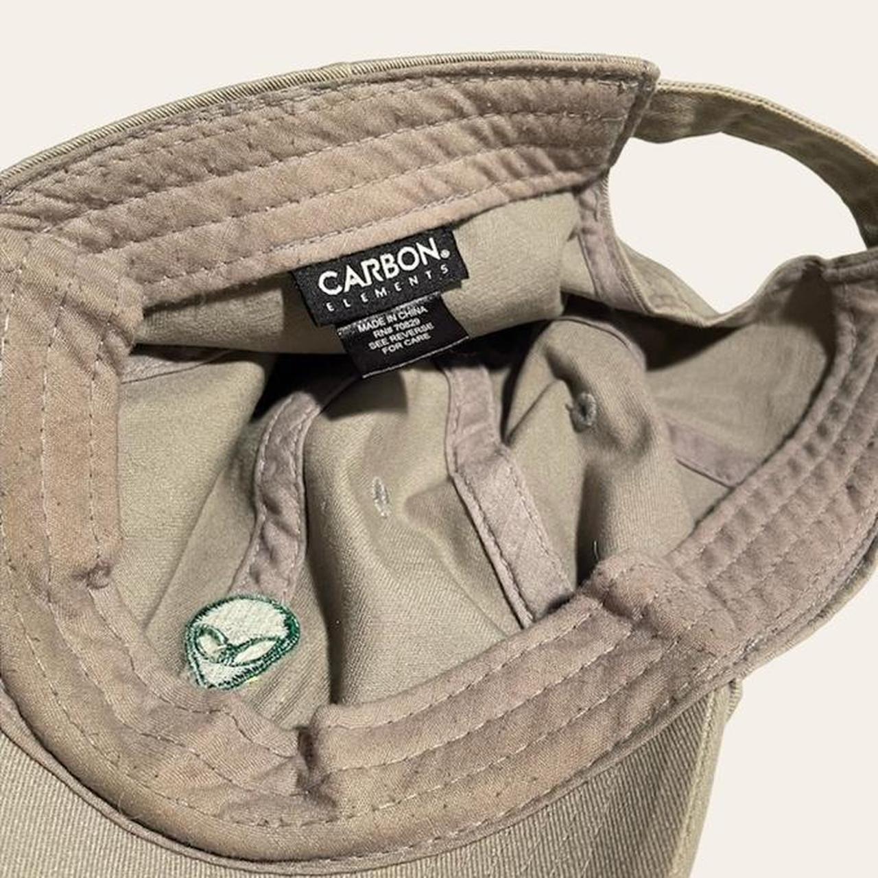 Carbon Men's Khaki and Green Hat | Depop