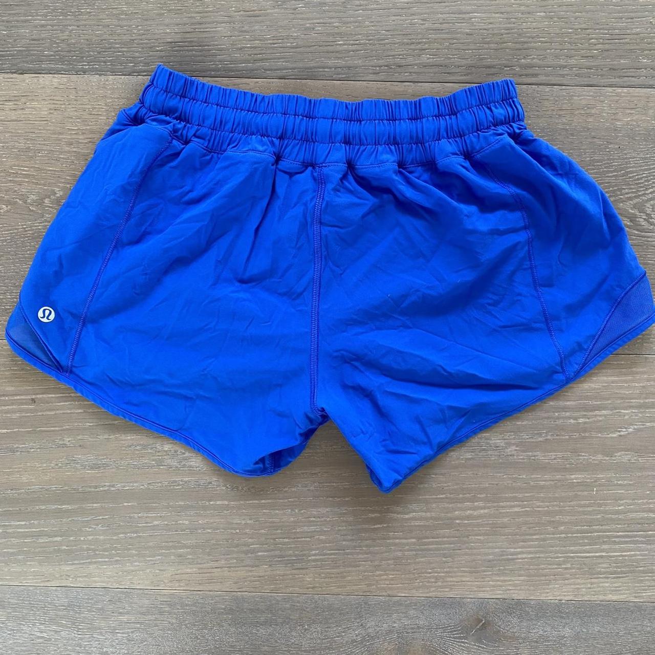 Lululemon Women's Blue Shorts Depop