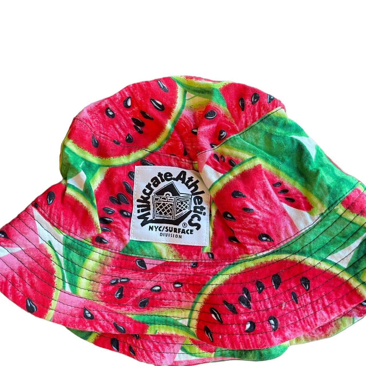 Milk Crate Athletics Watermelon Bucket Hat Depop