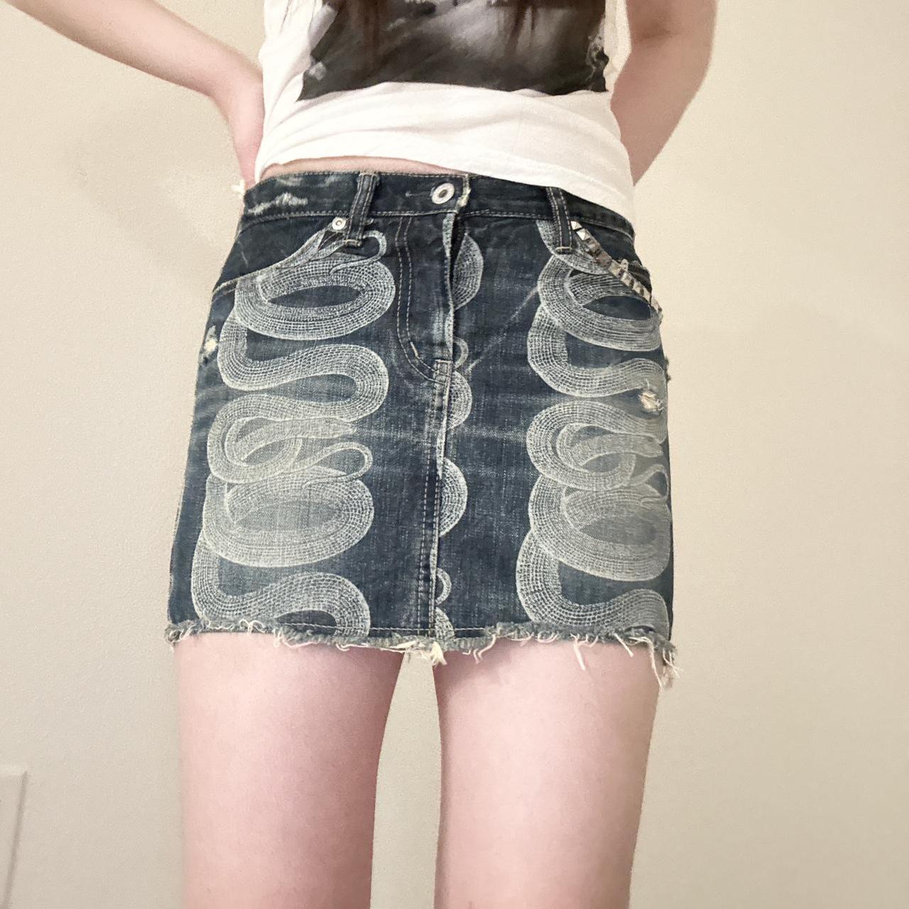 X-girl × HYSTERIC GLAMOUR MINI SKIRT X-girl × HYSTERIC GLAMOUR MINI SKIRT X-girl × HYSTERIC