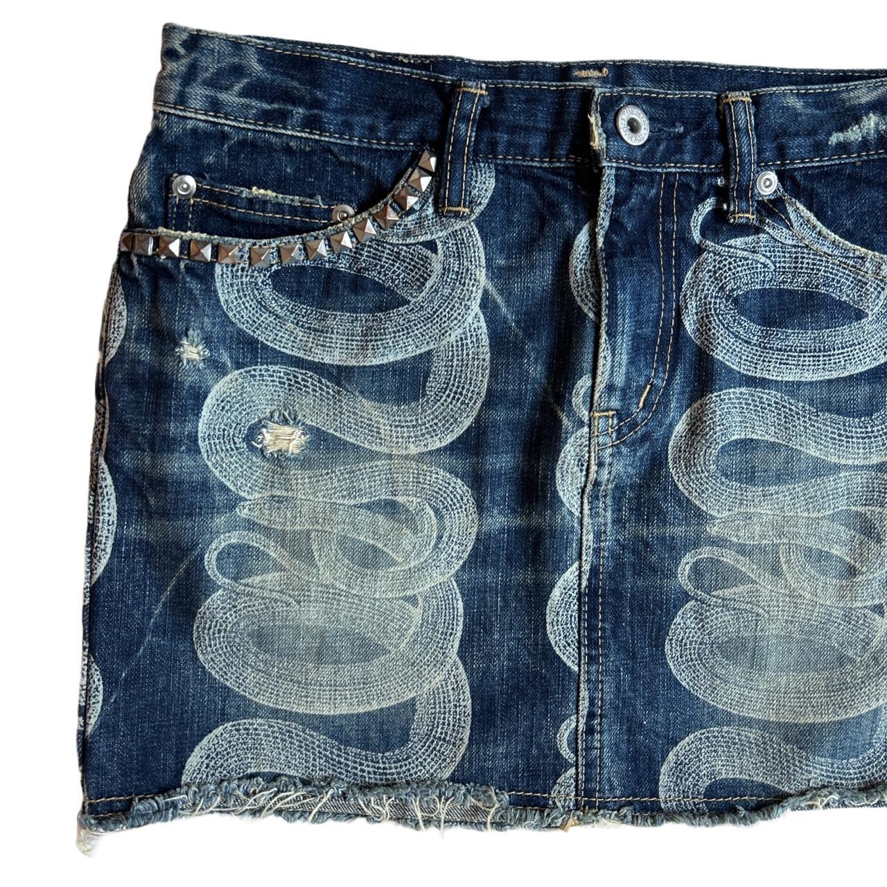 Rare Hysterics Hysteric Glamour Snake Print Mini | Depop