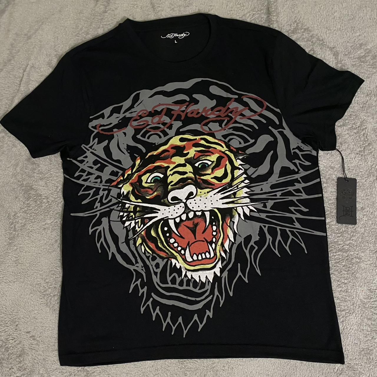 Ed hardy shirt tiger best sale