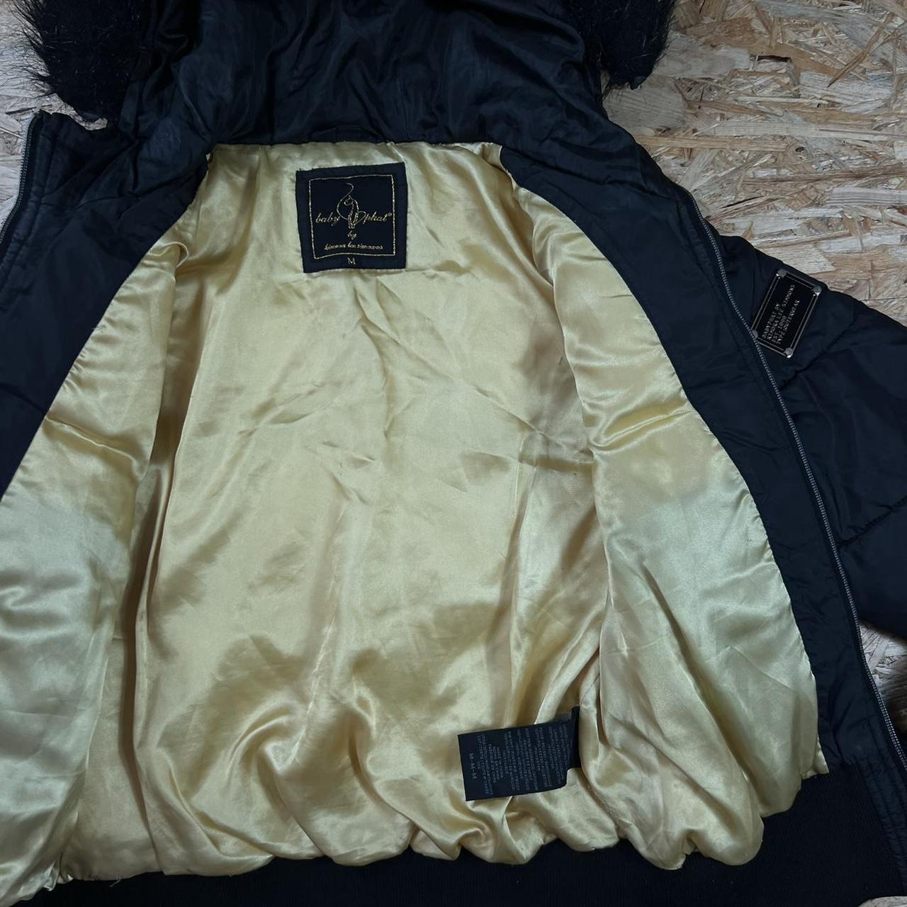 BABY PHAT VINTAGE CROPPED BOMBER JACKET Y2K 90S... - Depop