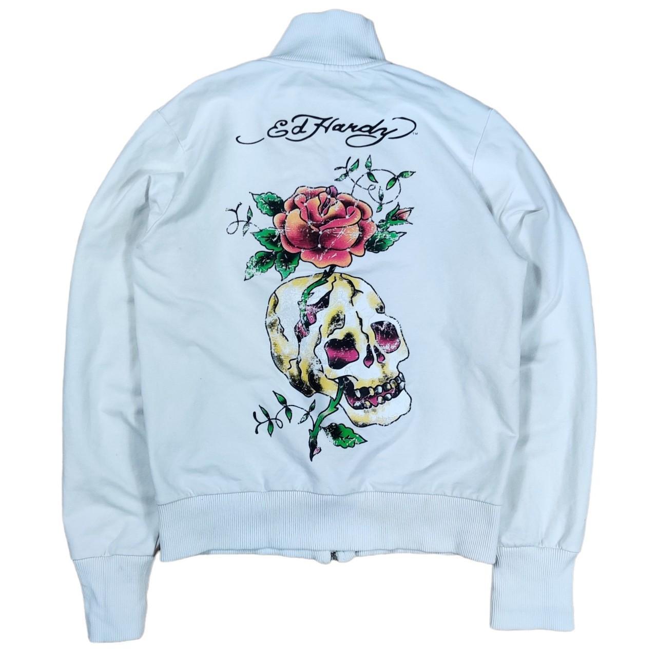 White Ed Hardy Tracksuit