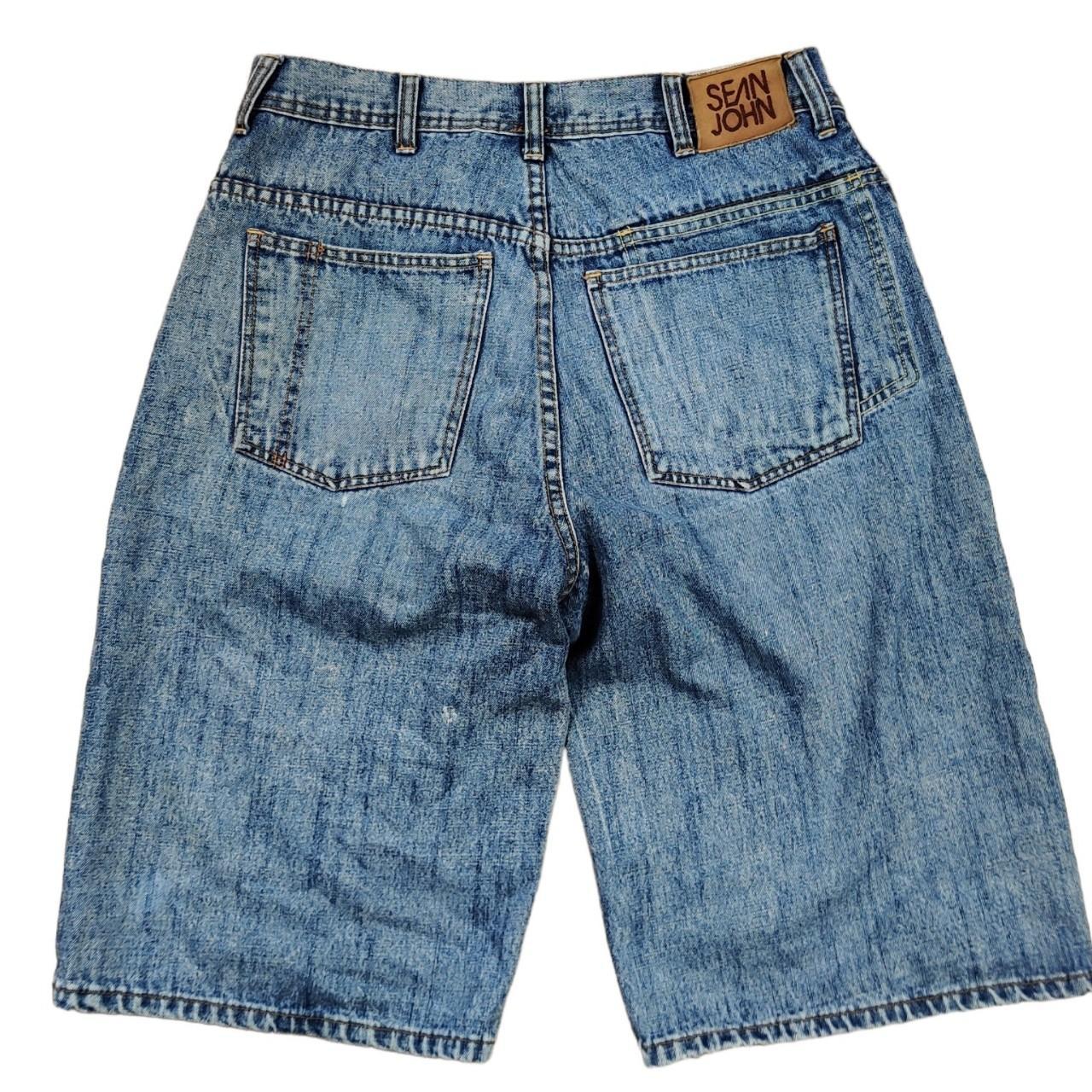 SEAN JOHN JORTS DENIM SHORTS JEANS BAGGY SKATE HIP... - Depop