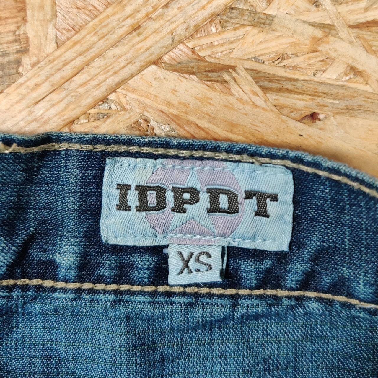 IDPDT CARGO JEANS PANTS BOTTOMS Y2K EDGY CUTE EMO... Depop