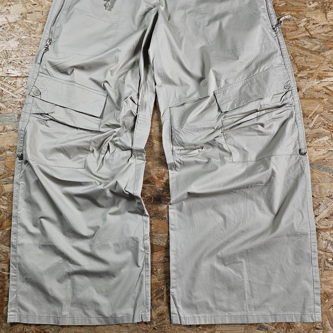 CARGO PANTS ULTRA WIDE LEG BAGGY Y2K ARCHIVE AVANT
