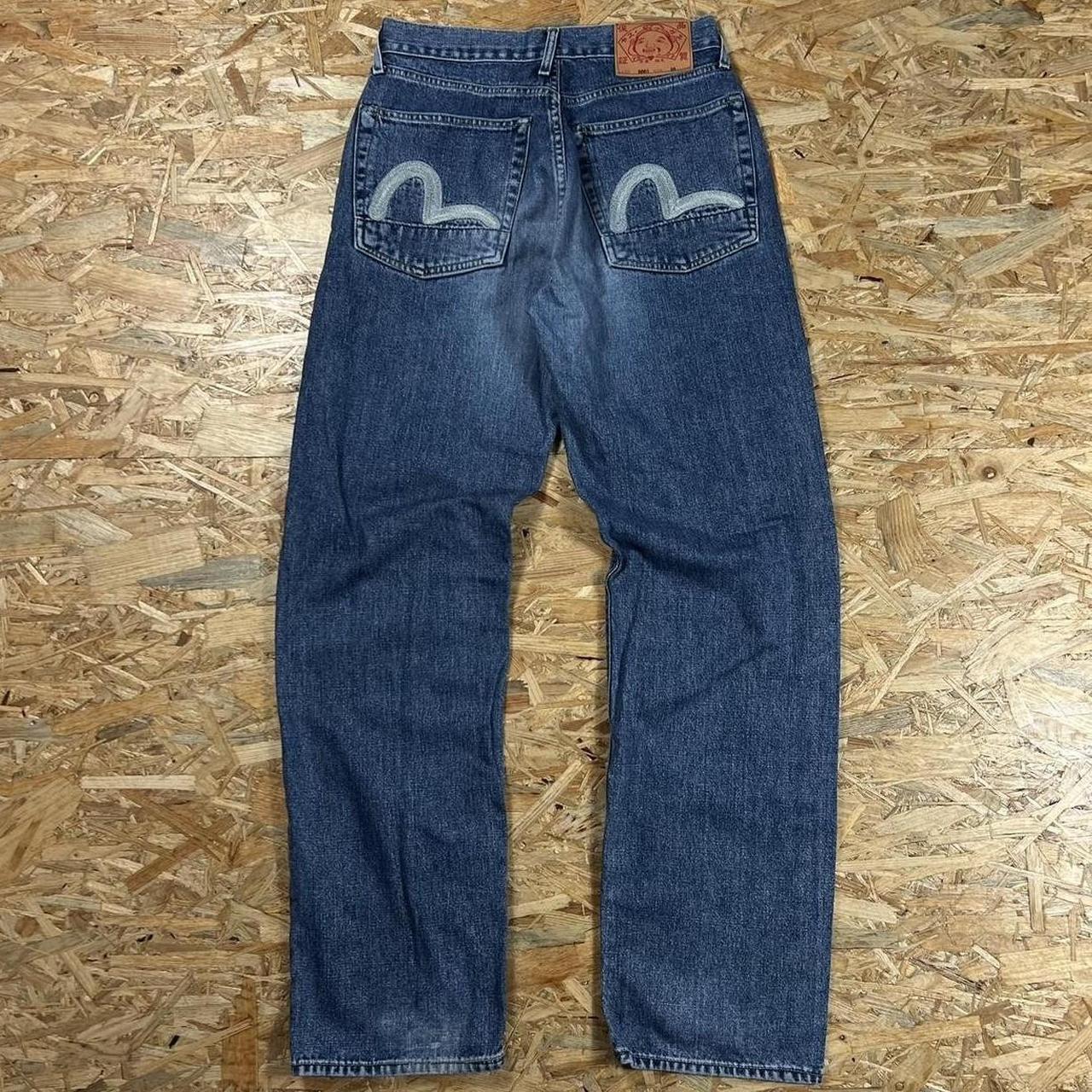 EVISU JEANS PANTS VINTAGE JAPAN DESINGER 00S BAGGY | Depop