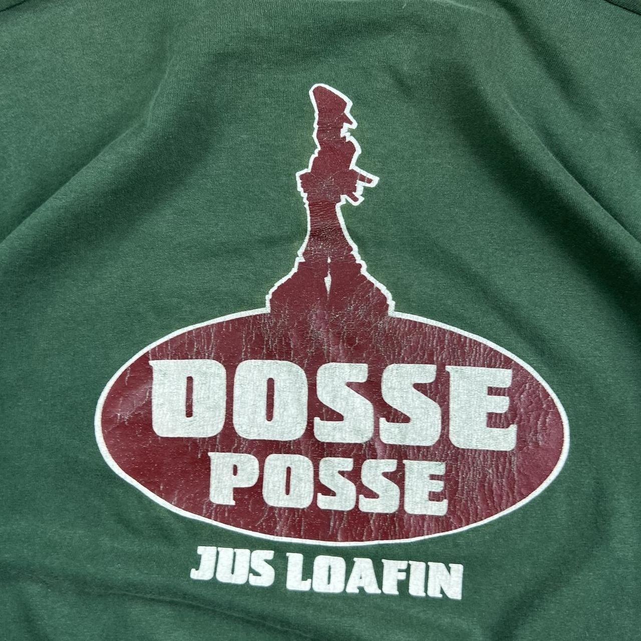 DOSSE POSSE JUS LOAFIN VINTAGE SKATER T-SHIRT 2000S | Depop