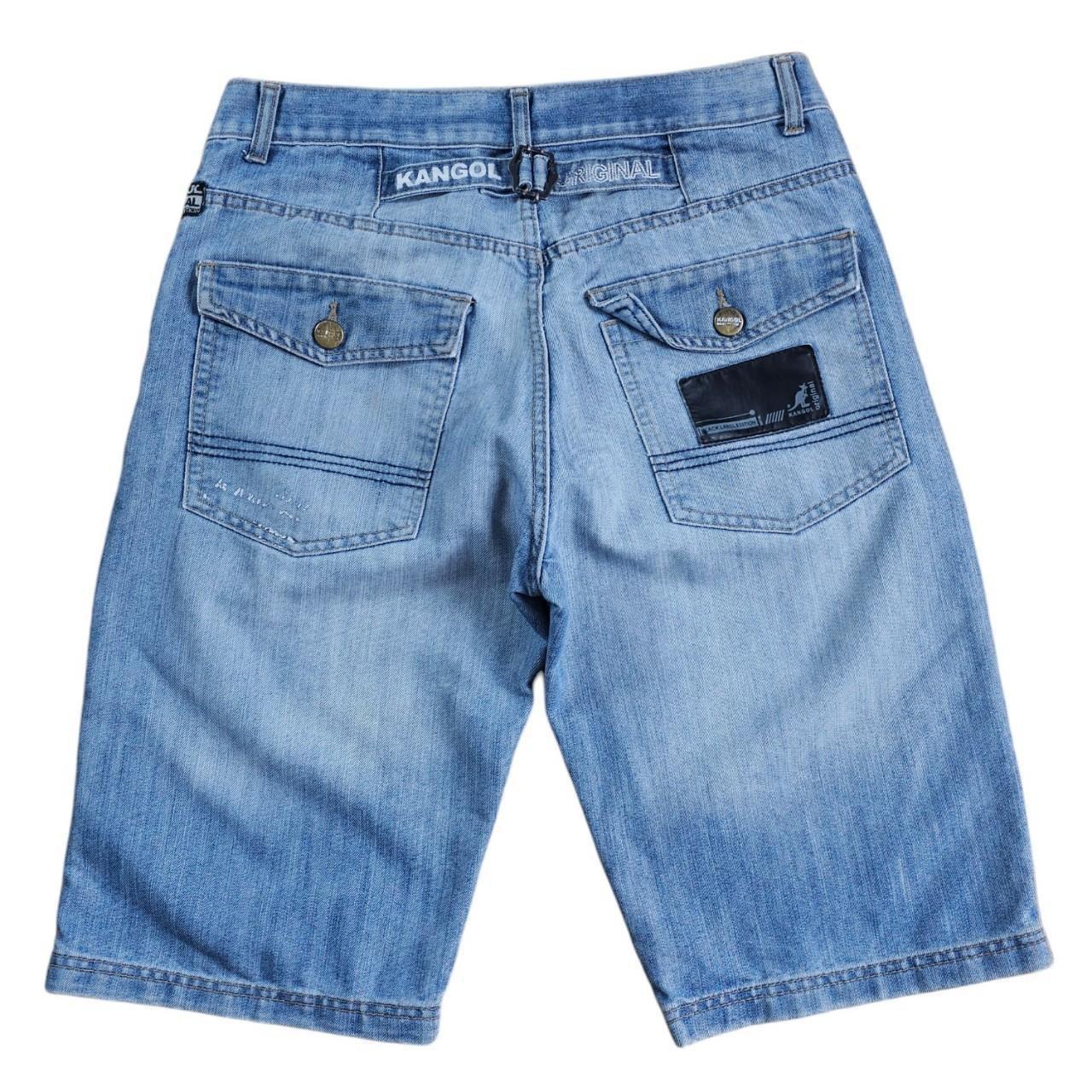 ジャケット・アウター archive 291295 fur military short JK Y2K KANGOL DENIM JORTS SHORTS Y2K ARCHIVE AVANT GARDE | Depop
