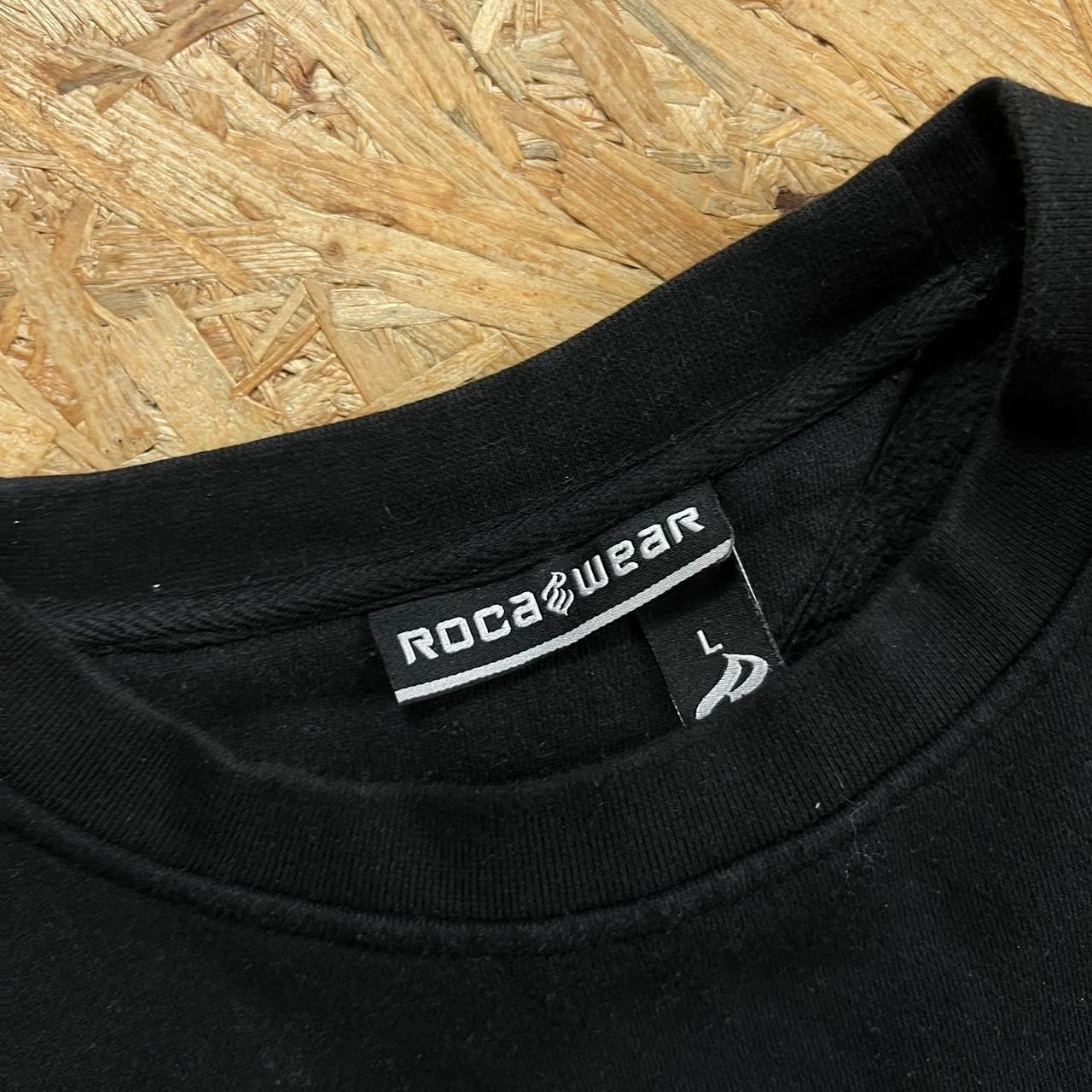 ROCAWEAR SWEATSHIRT Y2K 2000S RAP BAGGY SKATER CYBER | Depop
