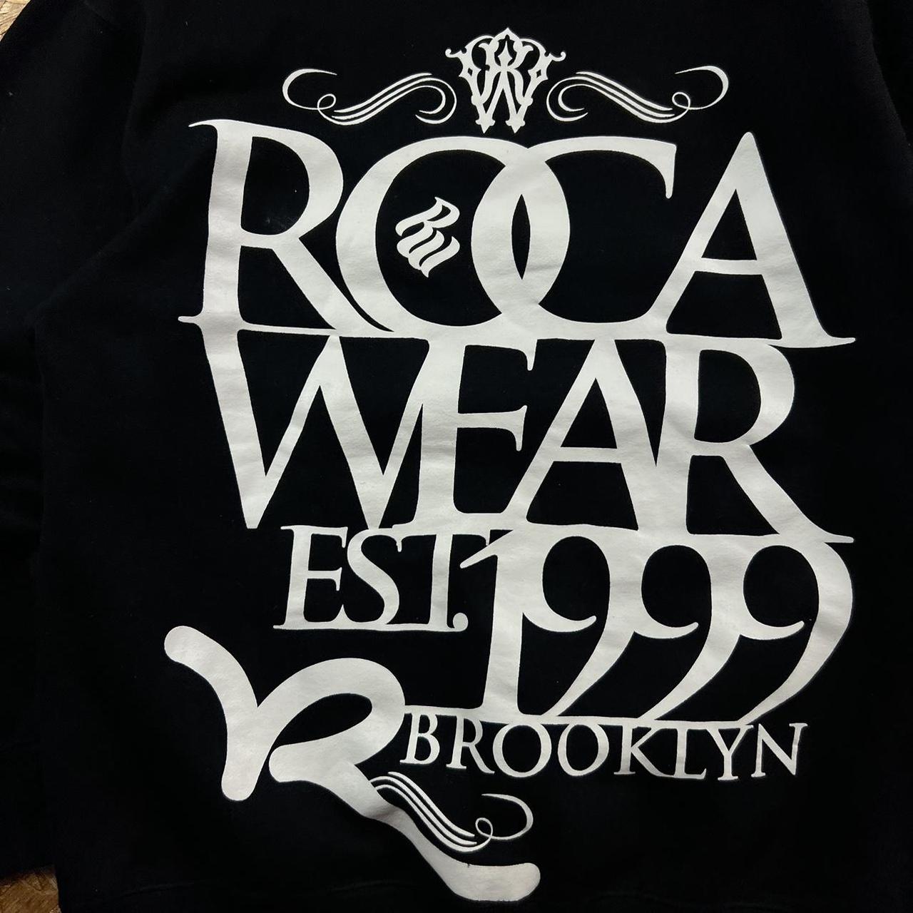 ROCAWEAR SWEATSHIRT Y2K 2000S RAP BAGGY SKATER CYBER | Depop