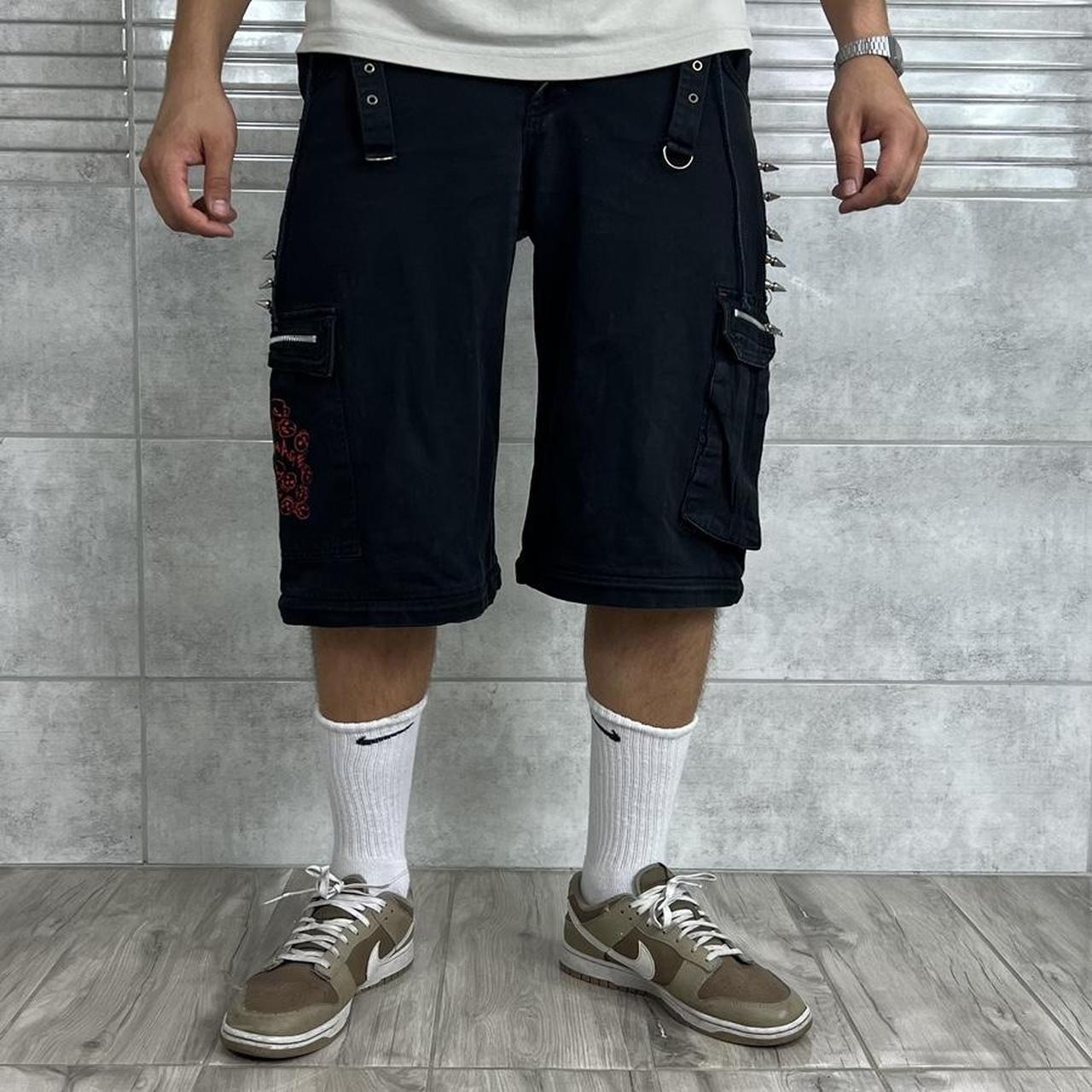 WAXED BLACK JORTS