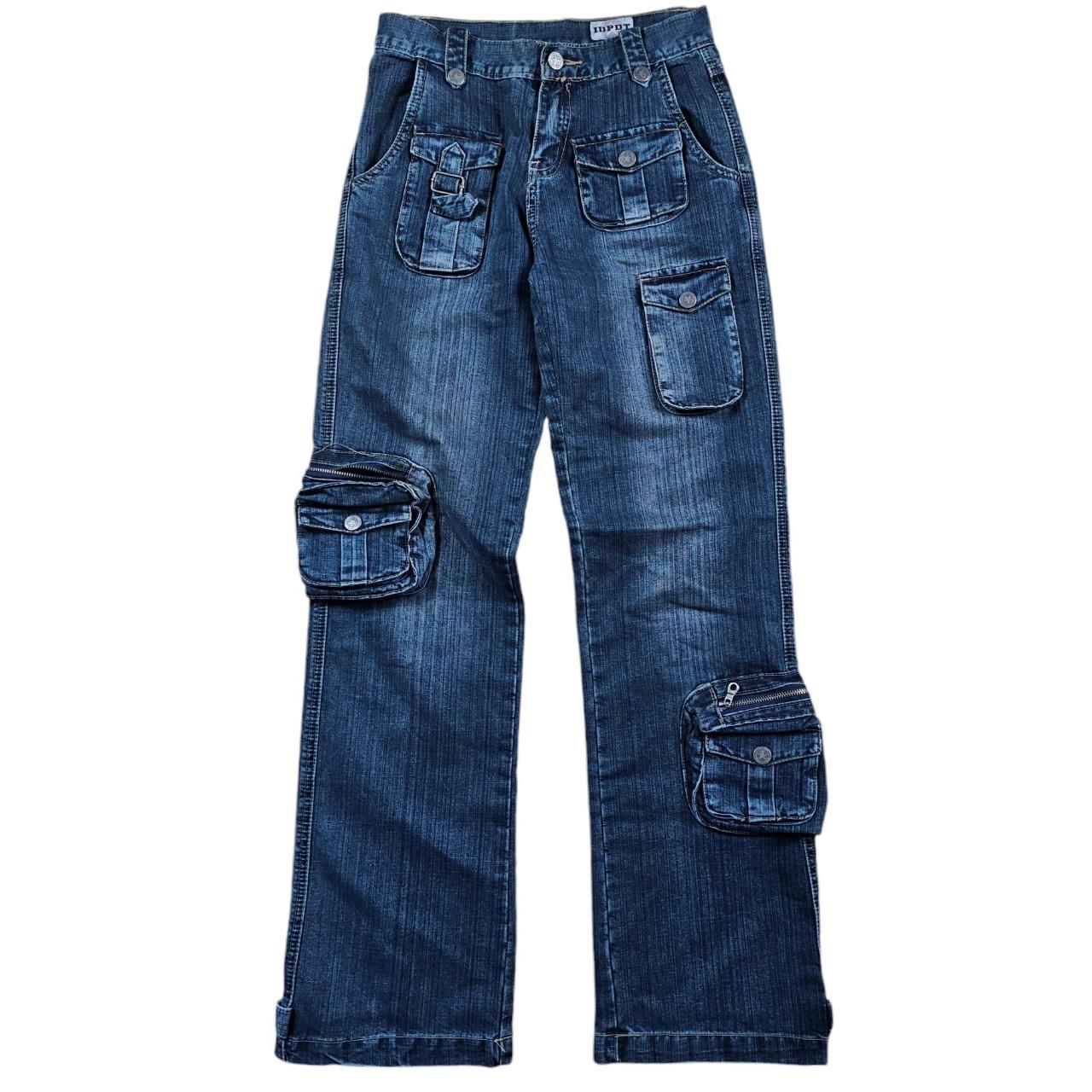 ブランドのギフト IDPDT CARGO Depop | TROUSERS PANTS 2000S Y2K DENIM JEANS パンツ