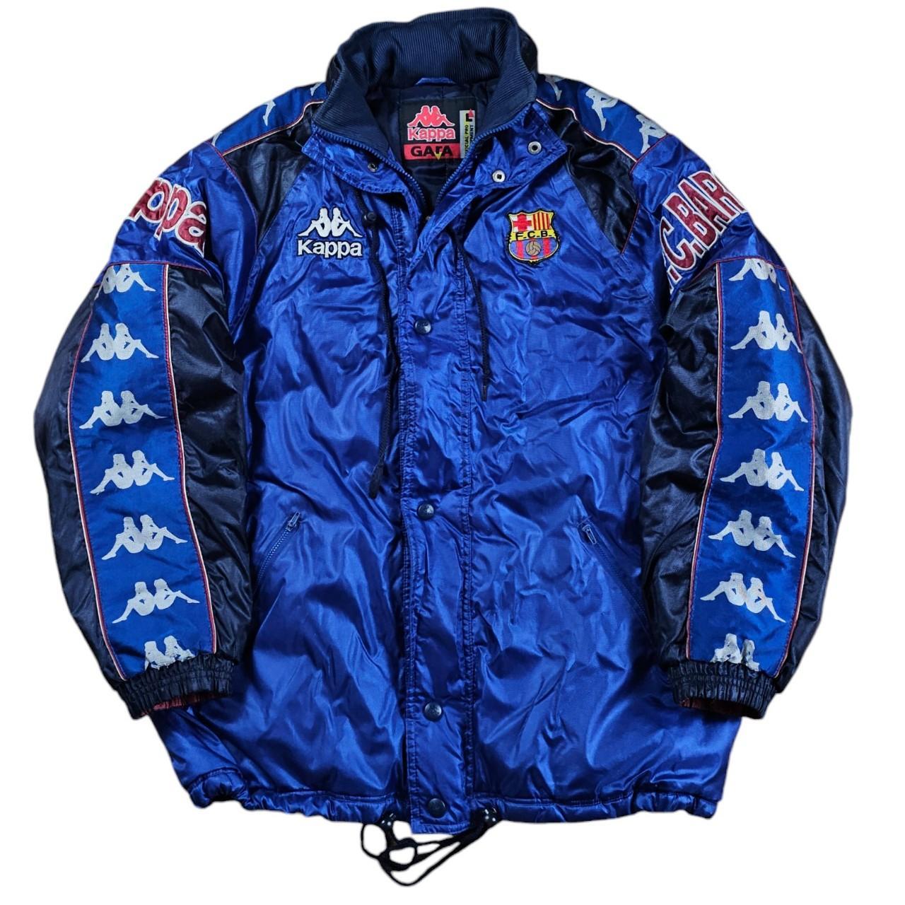 KAPPA FC BARCELONA PADDED PUFFER JACKET VINTAGE | Depop KAPPA FC BARCELONA PADDED PUFFER JACKET VINTAGE | Depop