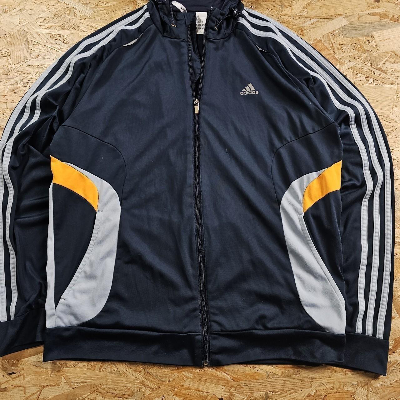 ADIDAS CLIMACOOL ZIP UP HOODIE Y2K ARCHIVE AVANT | Depop