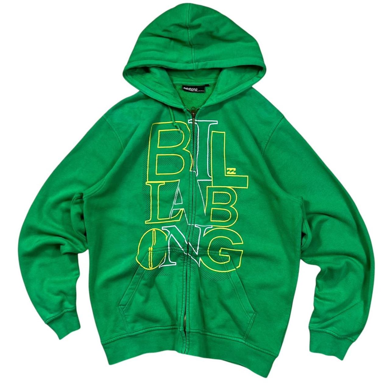 BILLABONG BLUE HOODIE SKATE SURF Y2K ARCHIVE AVANT | Depop
