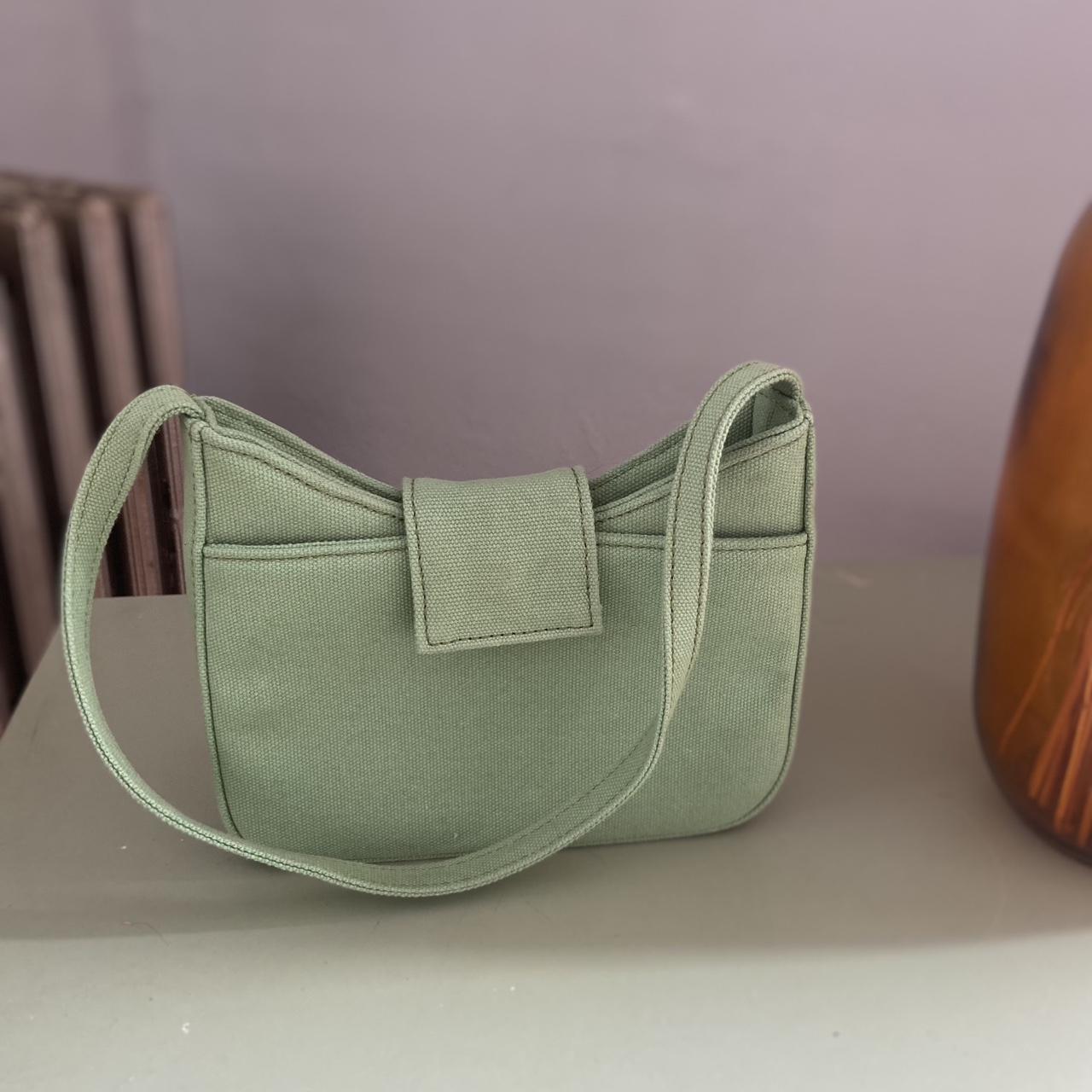 Brandy Melville green mini purse Depop