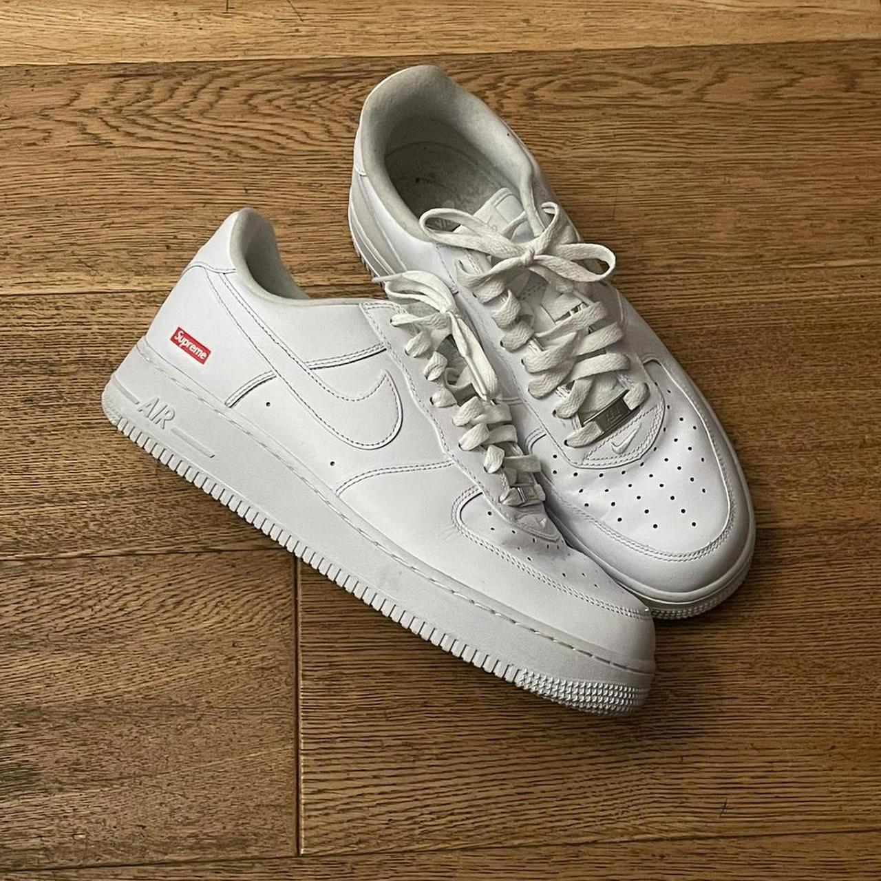 Nike Supreme Air Force 1 Worn in decent condition... - Depop