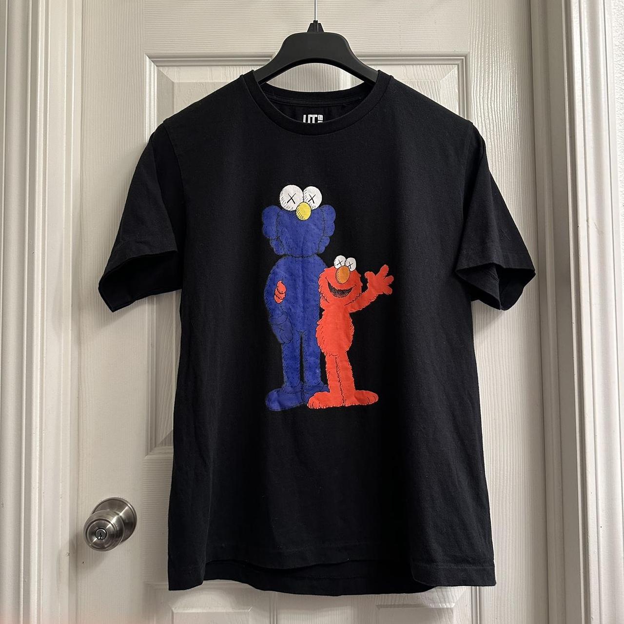 KAWS SESAME STREET UNIQLO TEE IN SIZE LARGE❤️ Dope... - Depop