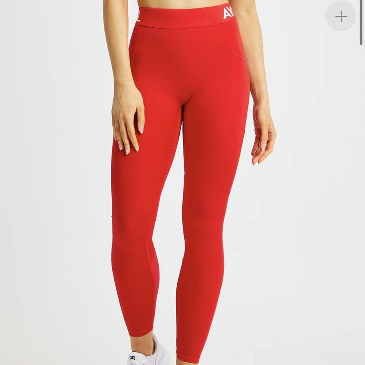 Selling these gorgeous red AYBL gym leggings. - Depop