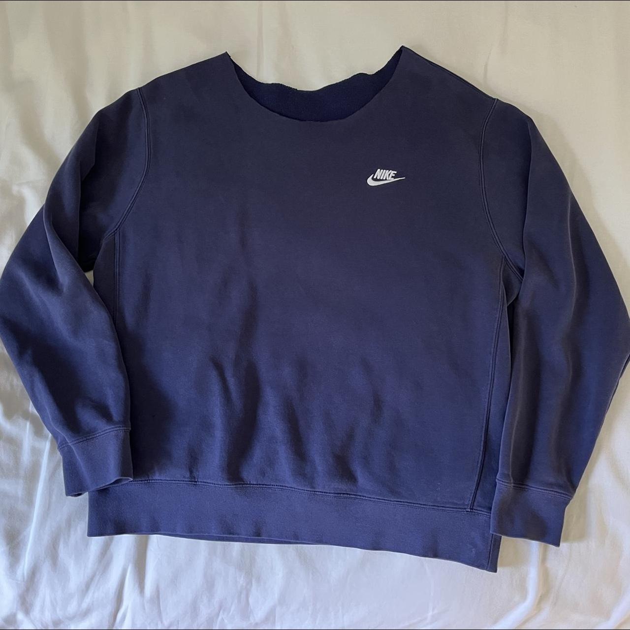light blue nike sweatshirt mens