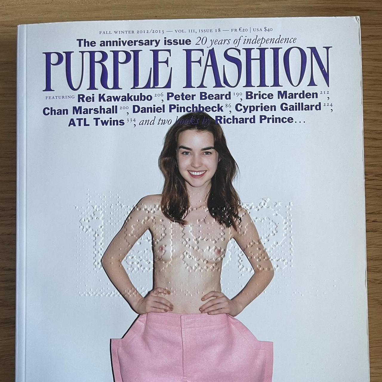 PURPLE FASHION MAGAZINE ANNIVERSARY ISSUE fw2012/2013