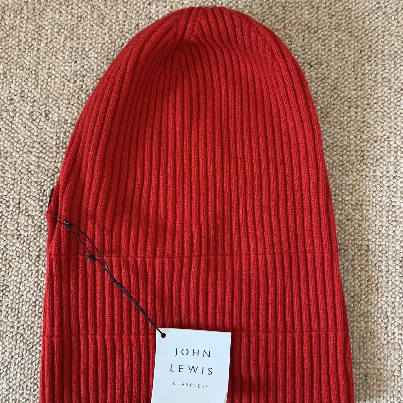John Lewis Men's Red Hat Depop