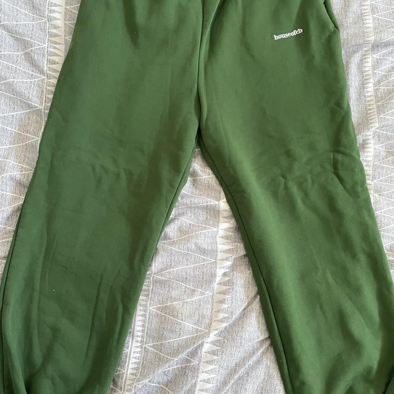 house-of-cb-women-s-green-joggers-tracksuits-depop