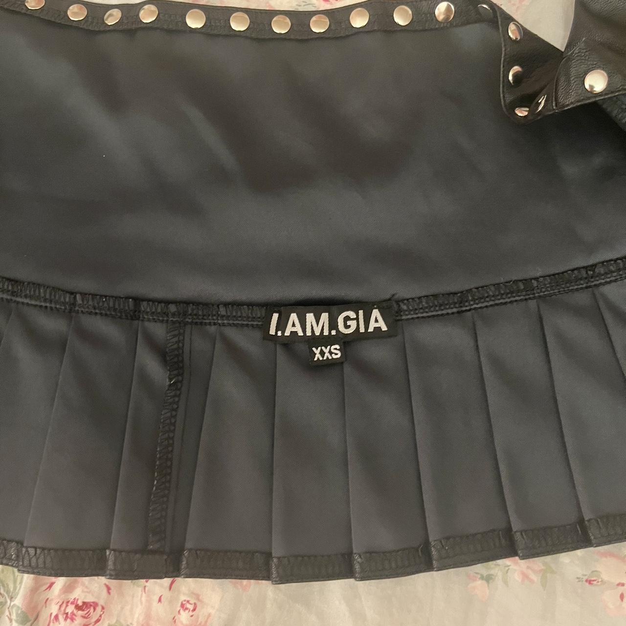 I.AM.GIA Women's Black Skirt Depop