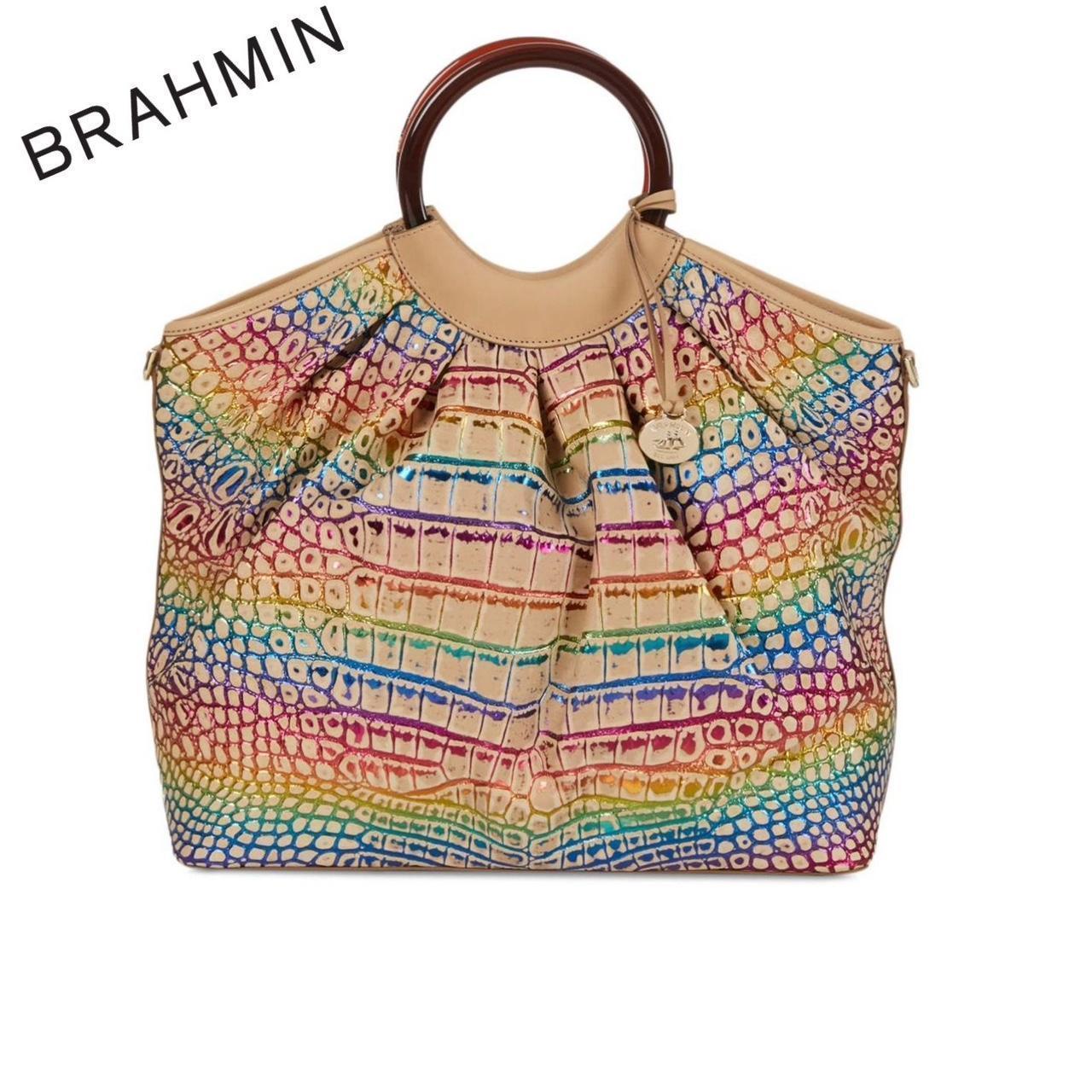 NWT Brahmin Tote Large Renata Celebrate Germaine... | Depop