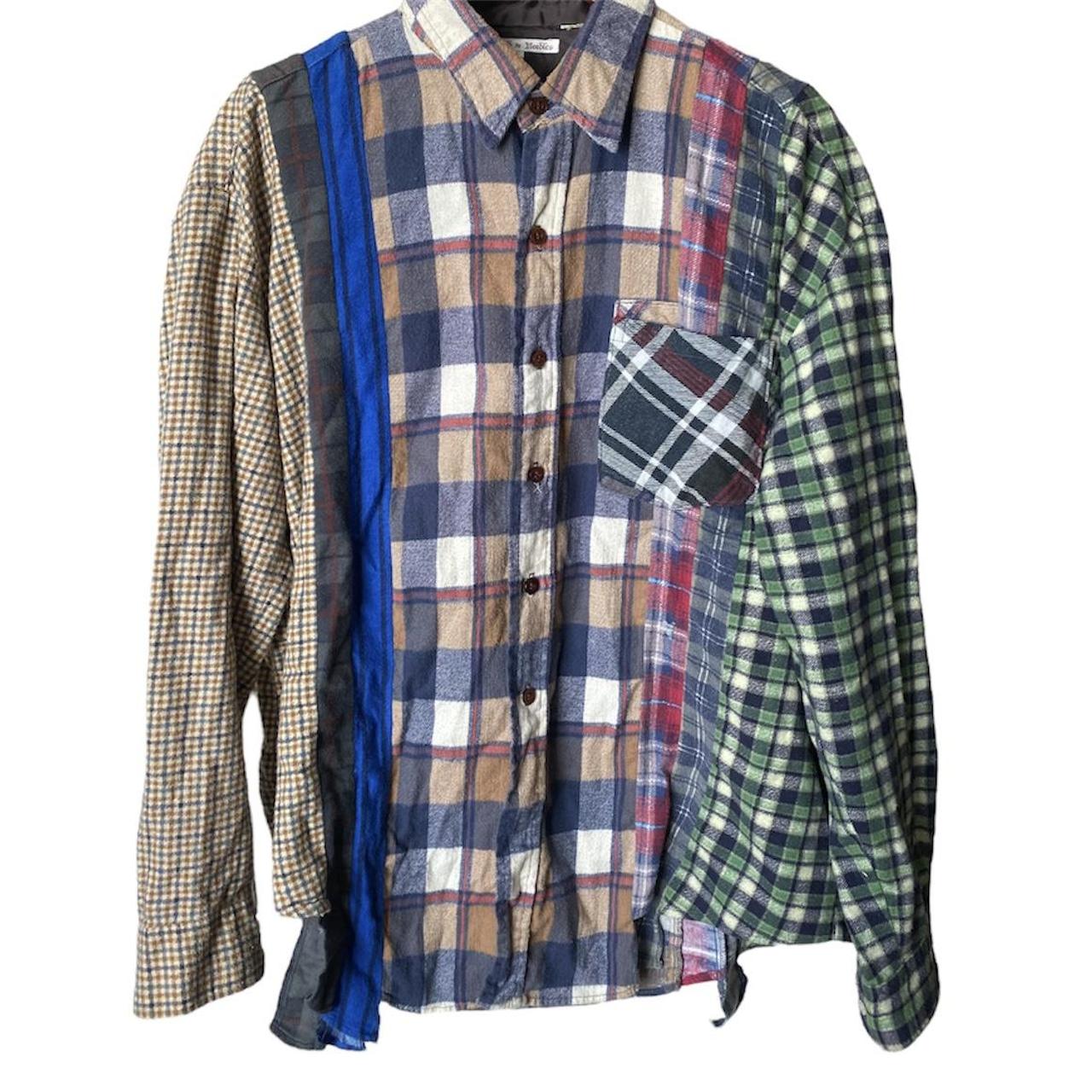 • REBUILD BY NEEDLES, • SEVEN CUT FLANNEL, • 100%...