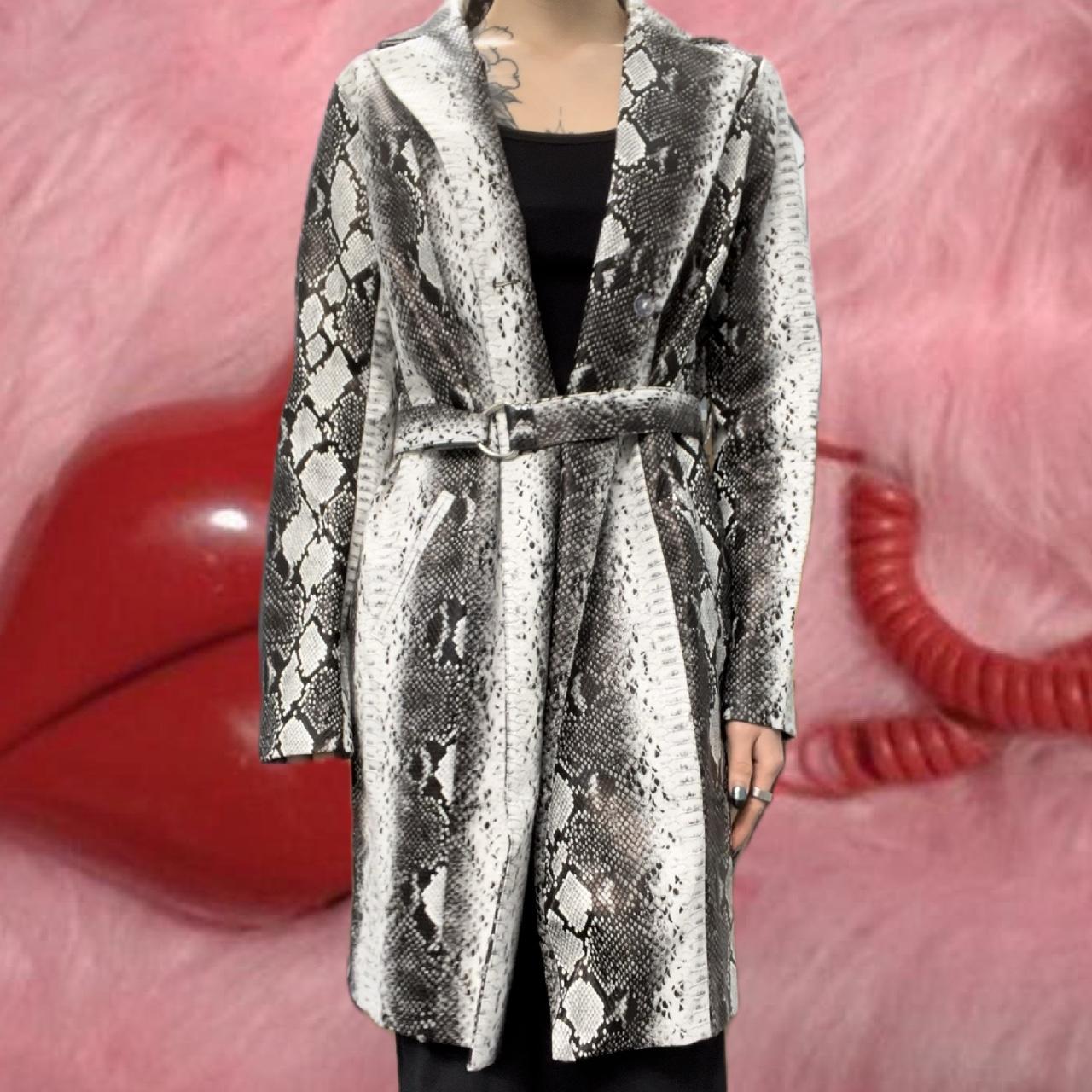 I Am Gia snake print coat #springfashion Depop