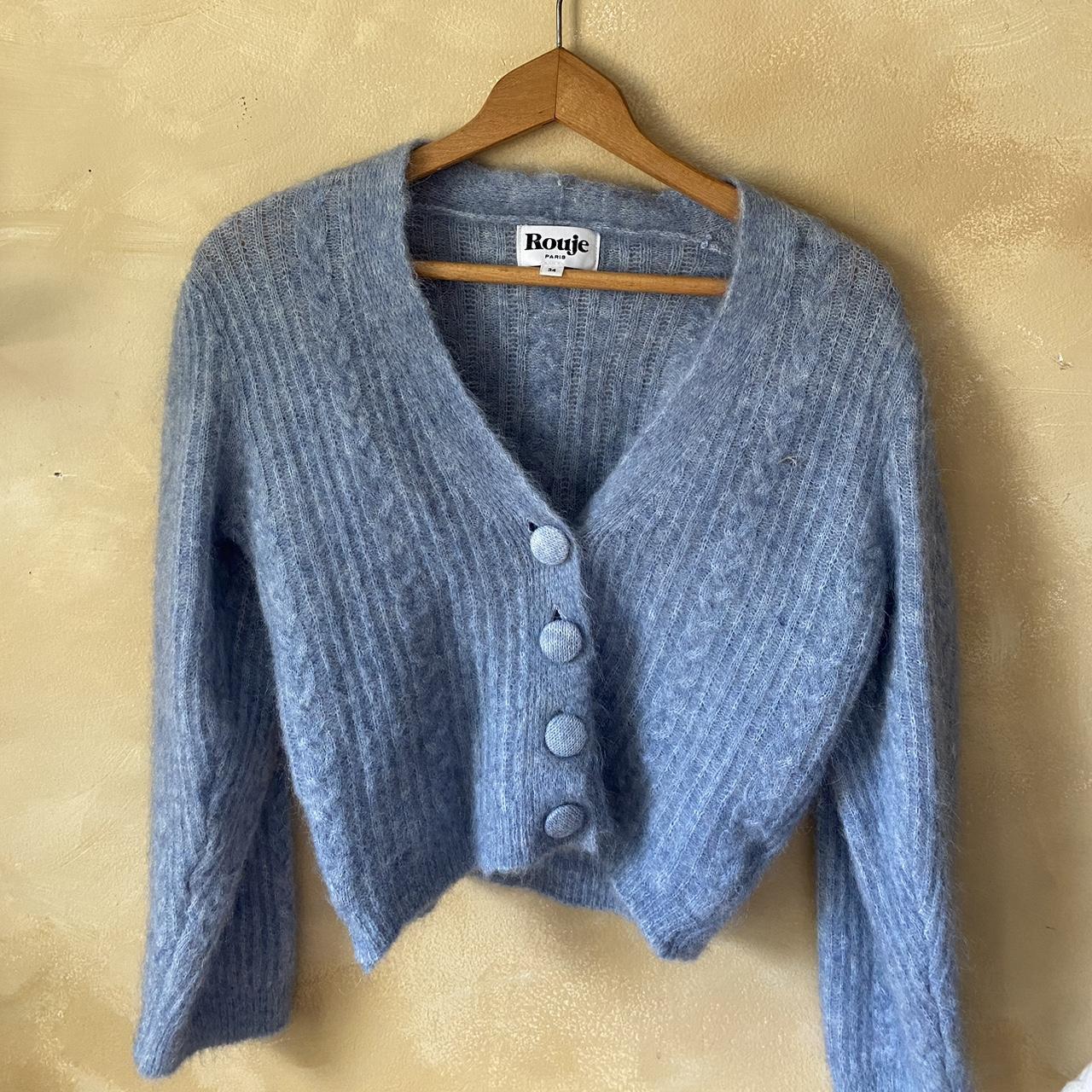 Mohair cardigan from Rouje. Nona/Nono. Pristine... - Depop