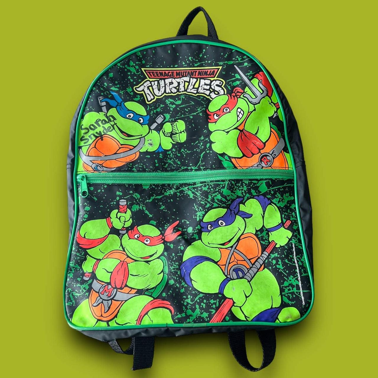 Vintage Black TMNT Teenage Mutant Ninja Turtles - Depop