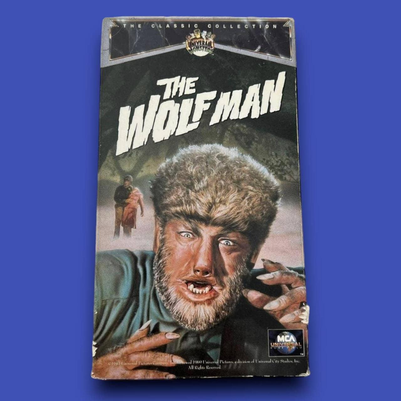 The Wolf Man VHS Tape Released: December 12,... - Depop