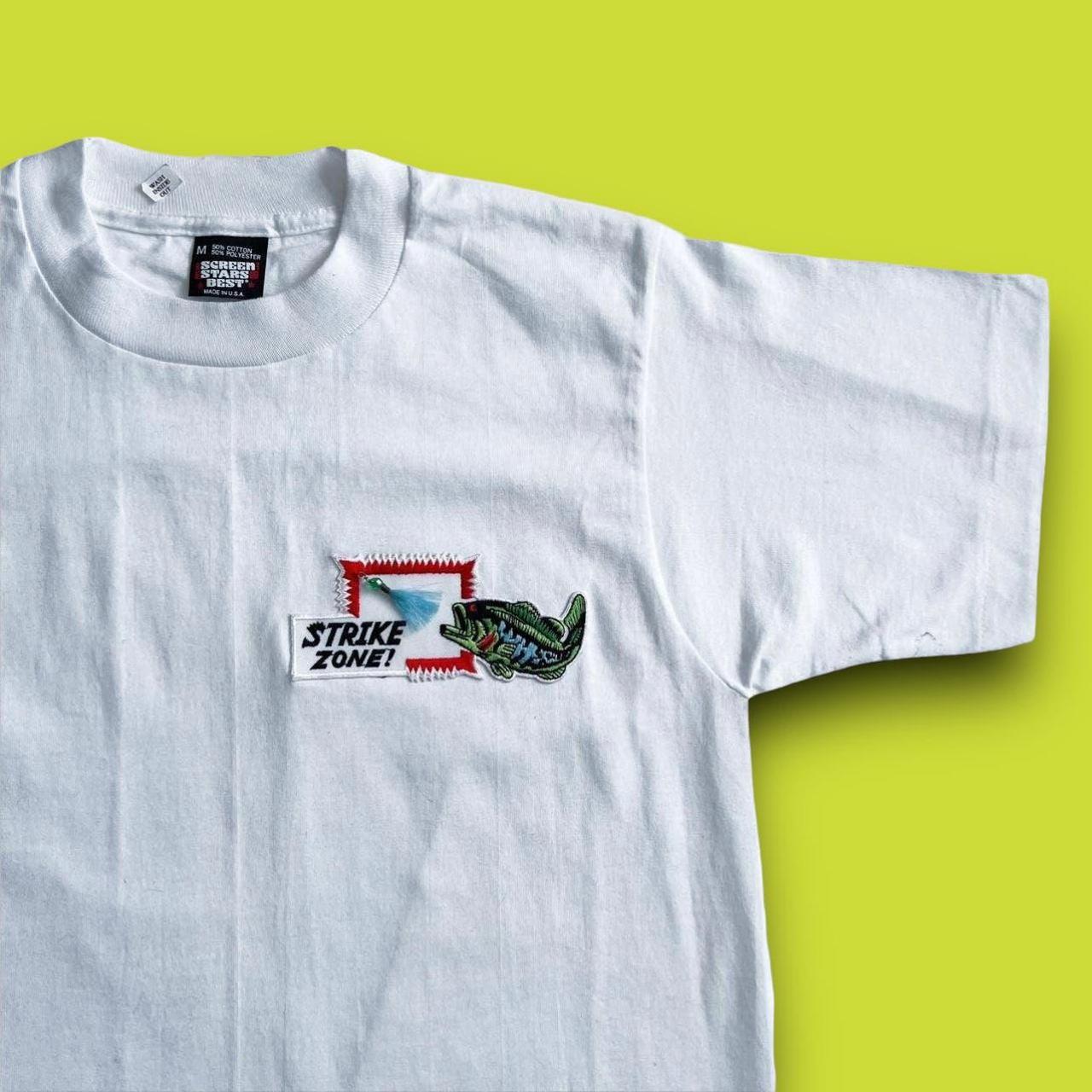 Vintage Fishing Fish Shirt - STRIKE ZONE! ✩ size - Depop