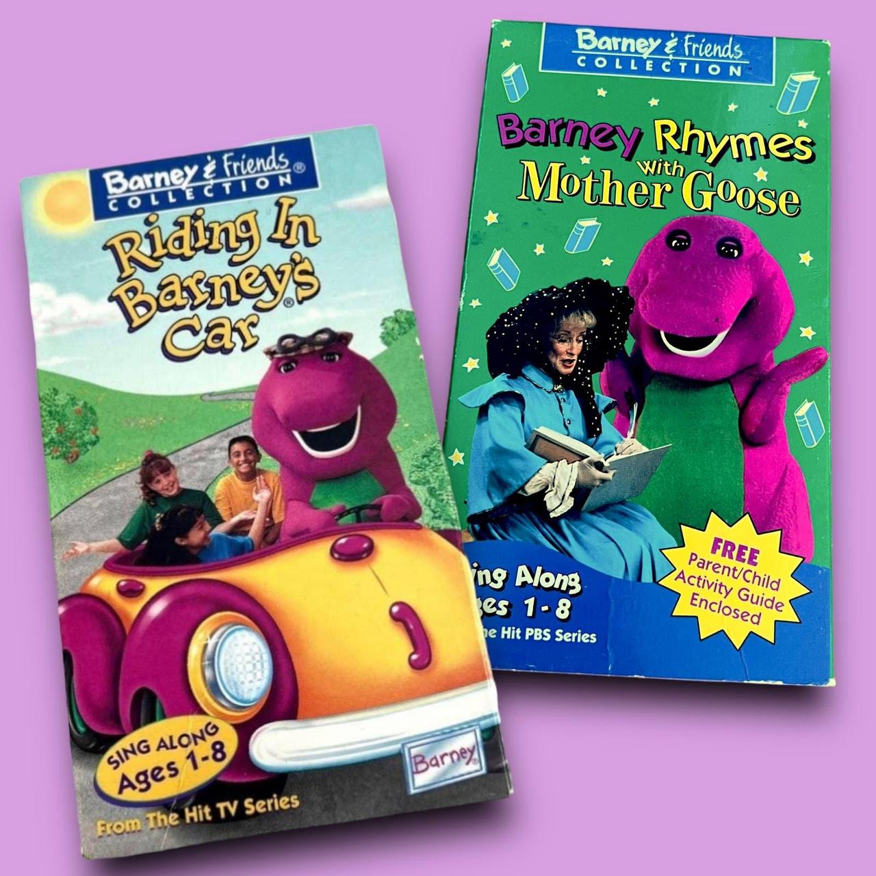 Barney the Dinosaur VHS Tape Set of 2 Titles Depop