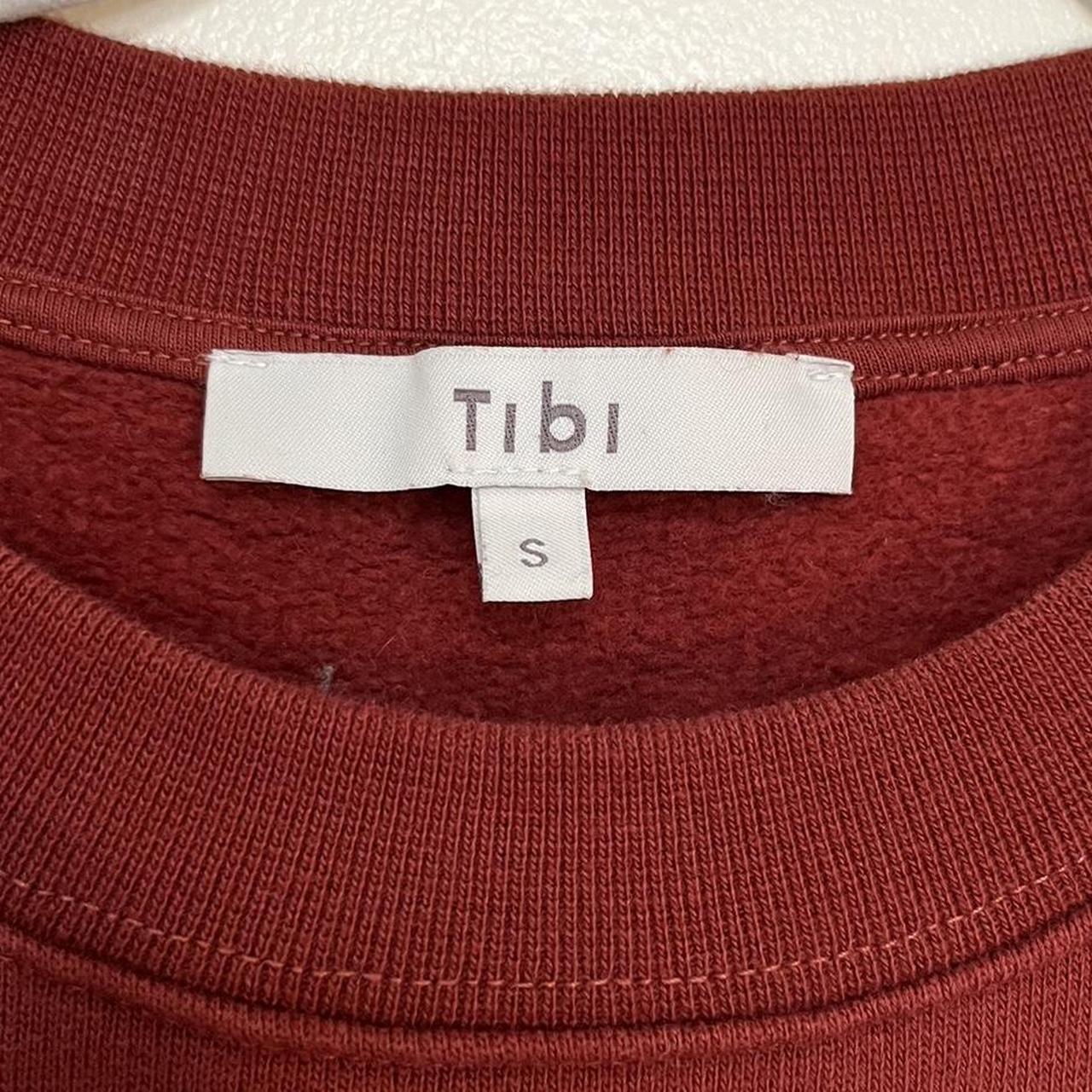 Tibi Women's Burgundy Sweatshirt (2)