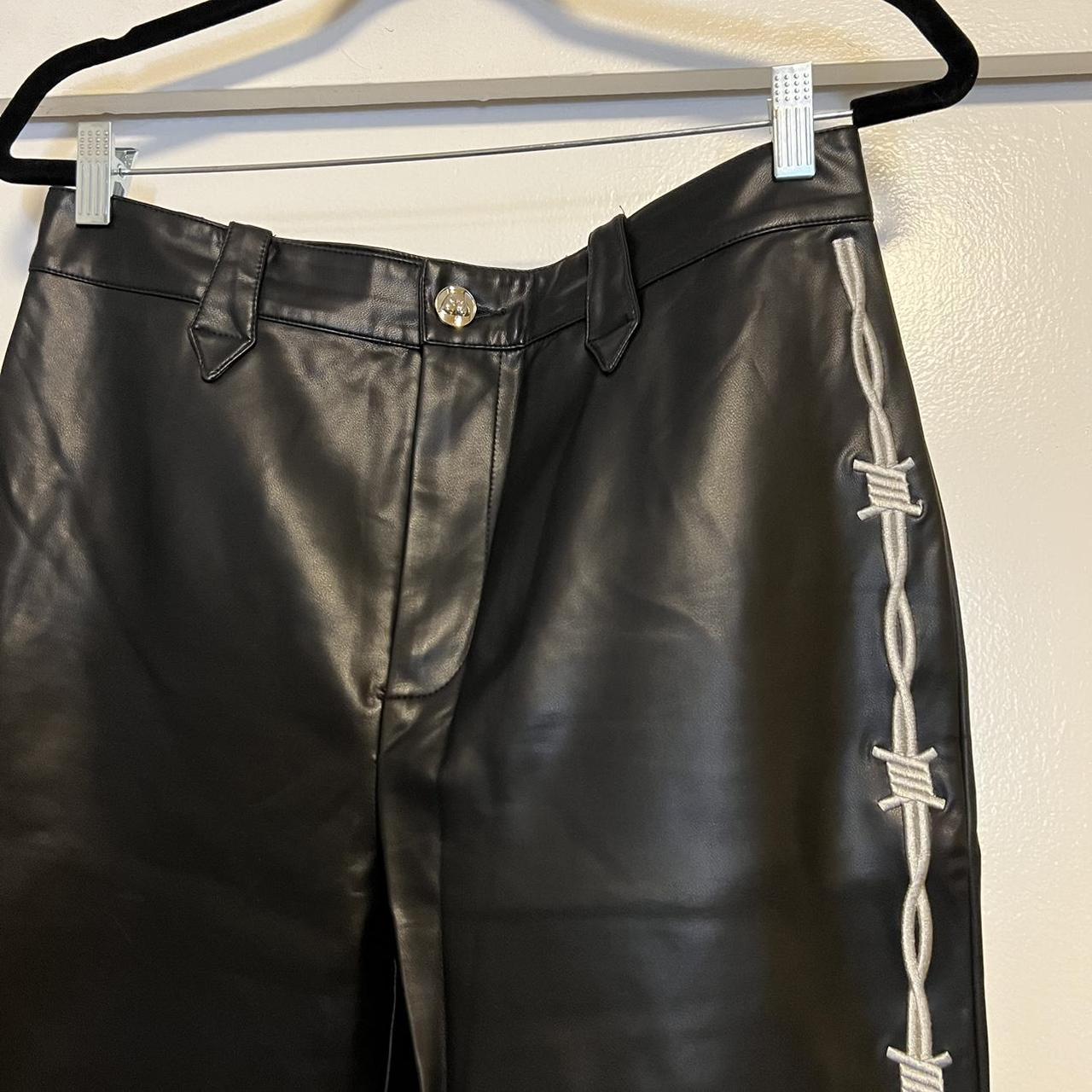 Fashion Brand Company Pammy Faux Leather Pants.... Depop
