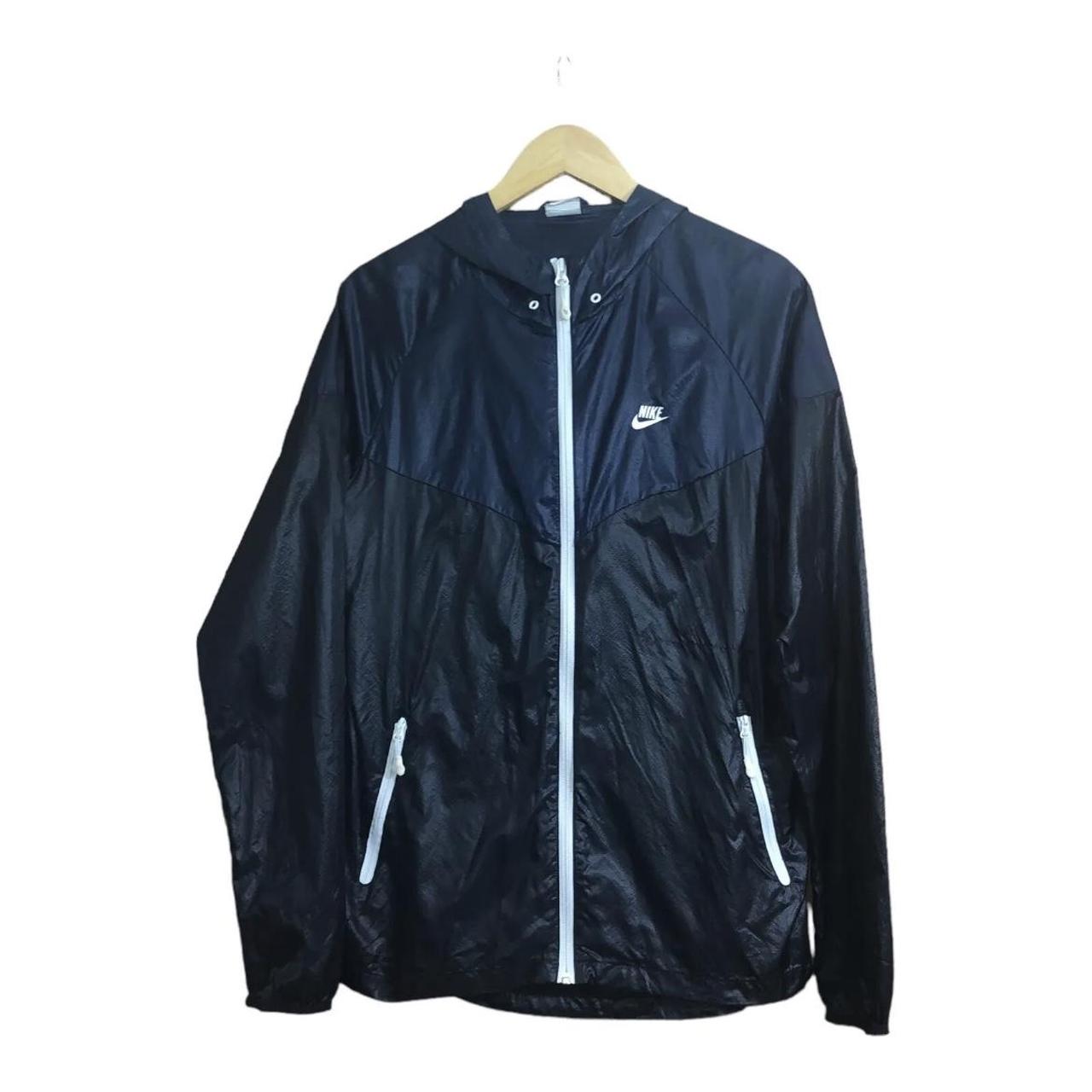 Nike Windrunner Black Dark Obsidian Blue M Rare