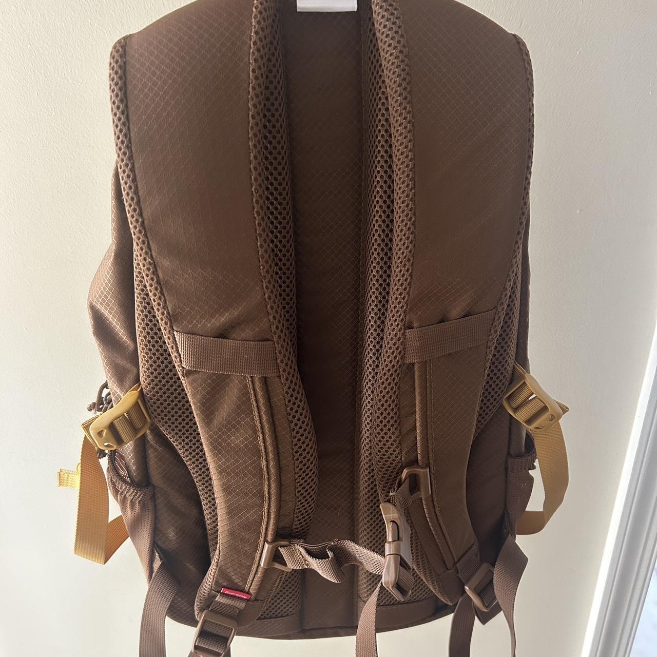 supreme s22 reign 23 backpack in brown like new | Depop
