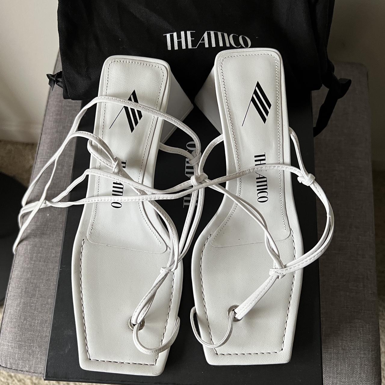 the attico lace up sandals