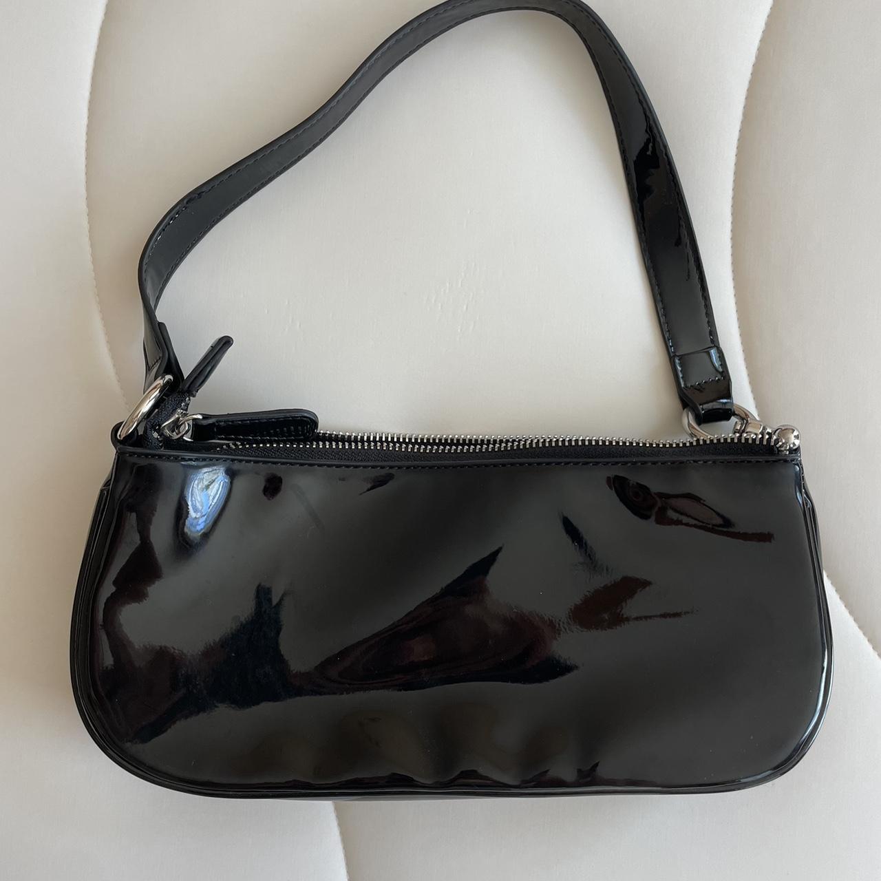 Urban outfitters black baguette shoulder bag. I... Depop