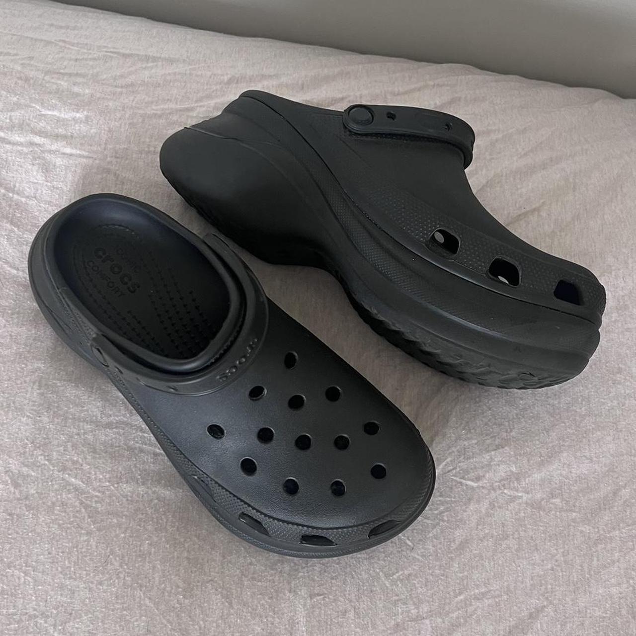 Platform bae crocs! These were originally a size 10... Depop