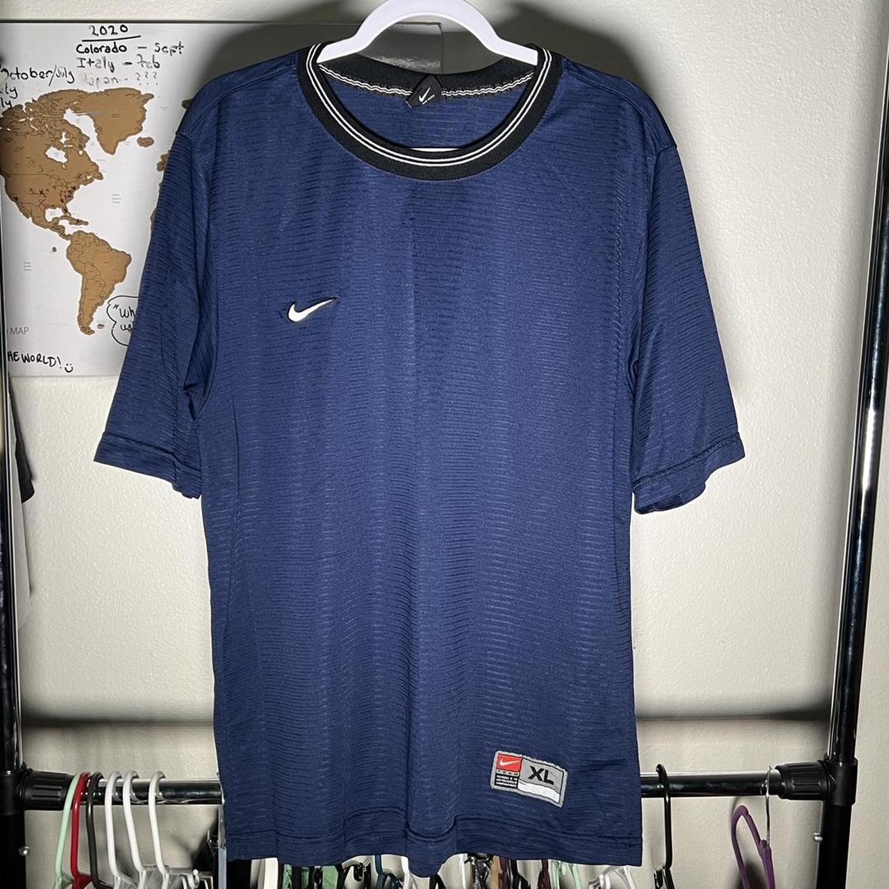 Nike Men's T-Shirt - Navy - XL