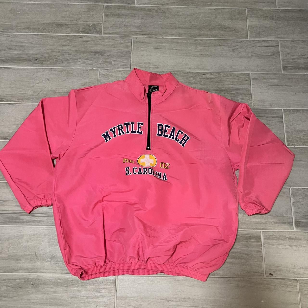 Brand pink windbreaker best sale