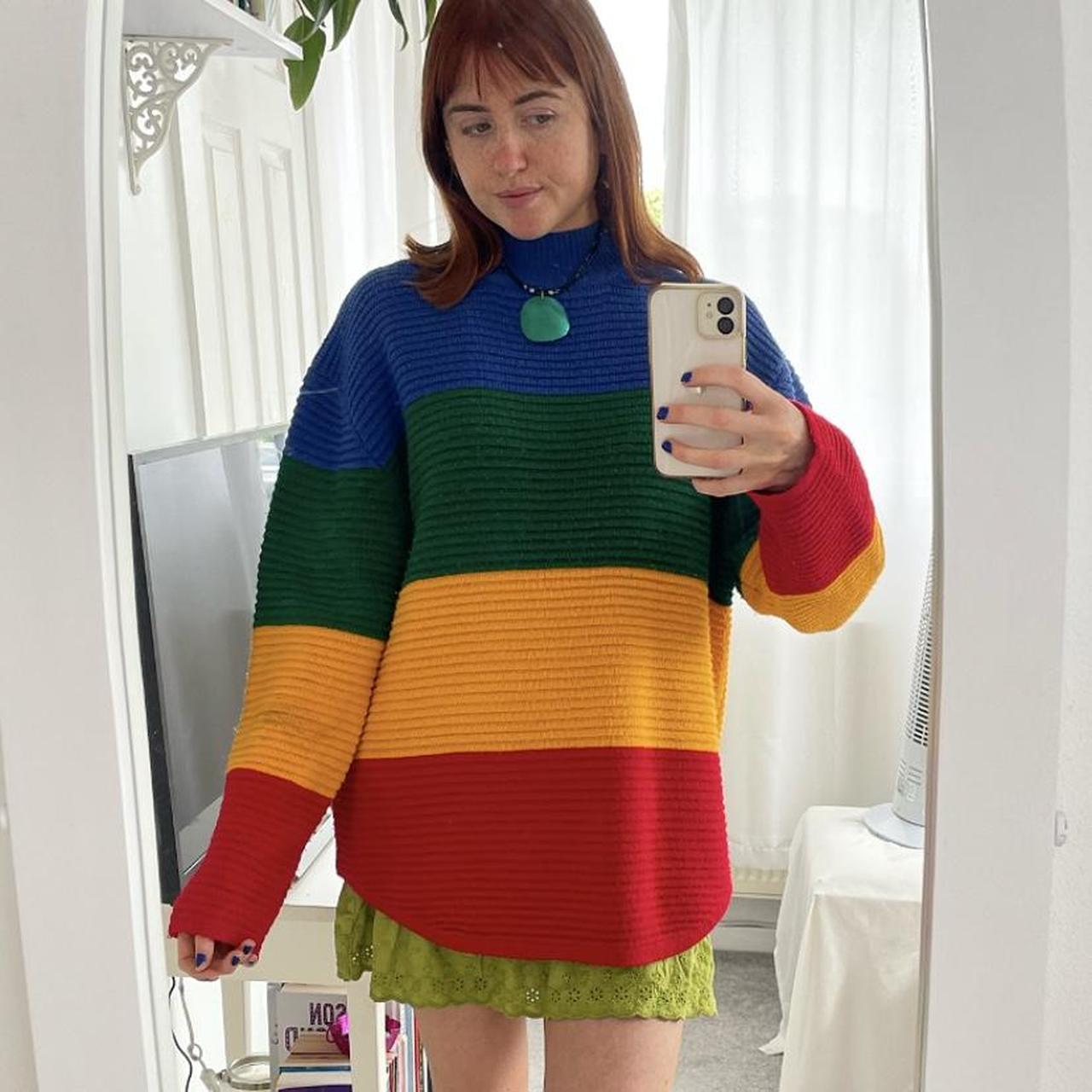 UNIF rainbow jumper ️🌈🧡 - will miss this sm -shown... - Depop